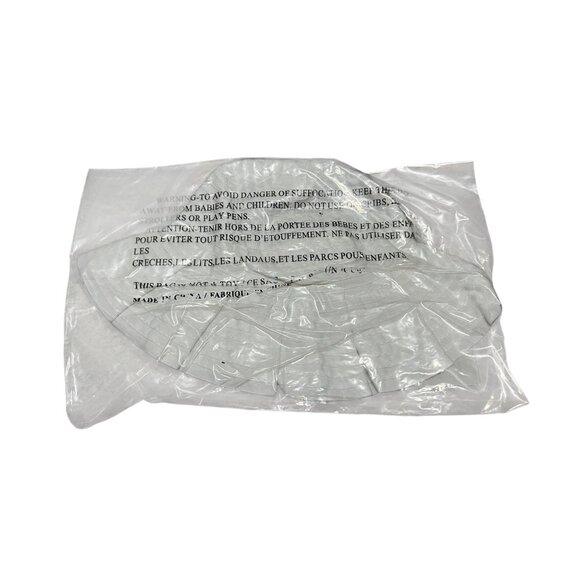 Janie & Jack Wide Rimmed Bow Front Textured Easter Summer Hat Sz 3-6 Months Girl - Picture 6 of 6